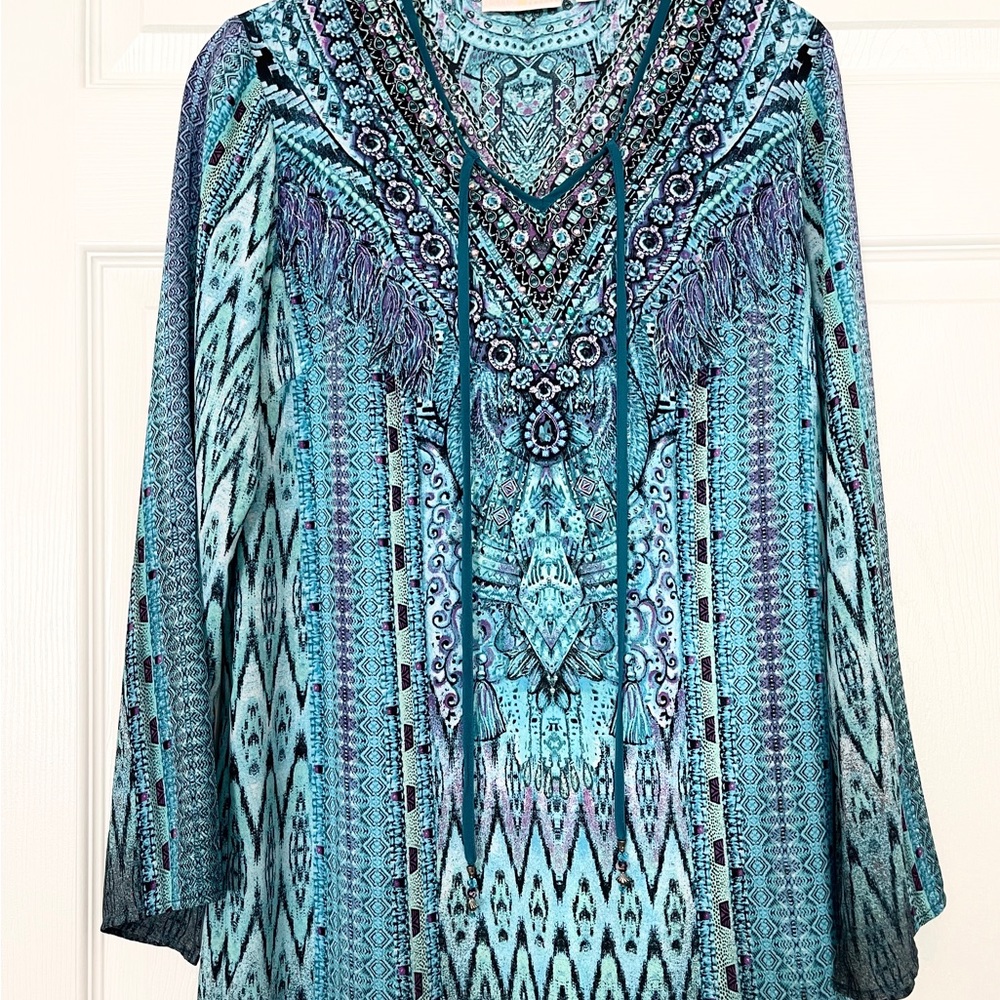 BELLE BY KIM GRAVEL BLOUSE